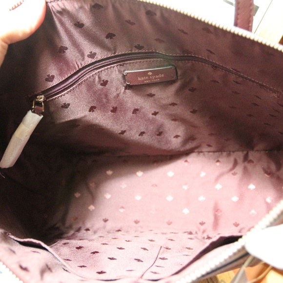 NWT Kate Spade Shimmy Tote in Deep Nova - Picture 7 of 10